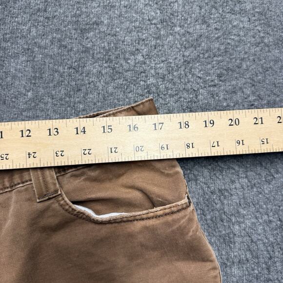 Levi’s SilverTab Jeans Mens 34x30* Brown Slim Fit Straight Leg Denim Y2K - Picture 6 of 10